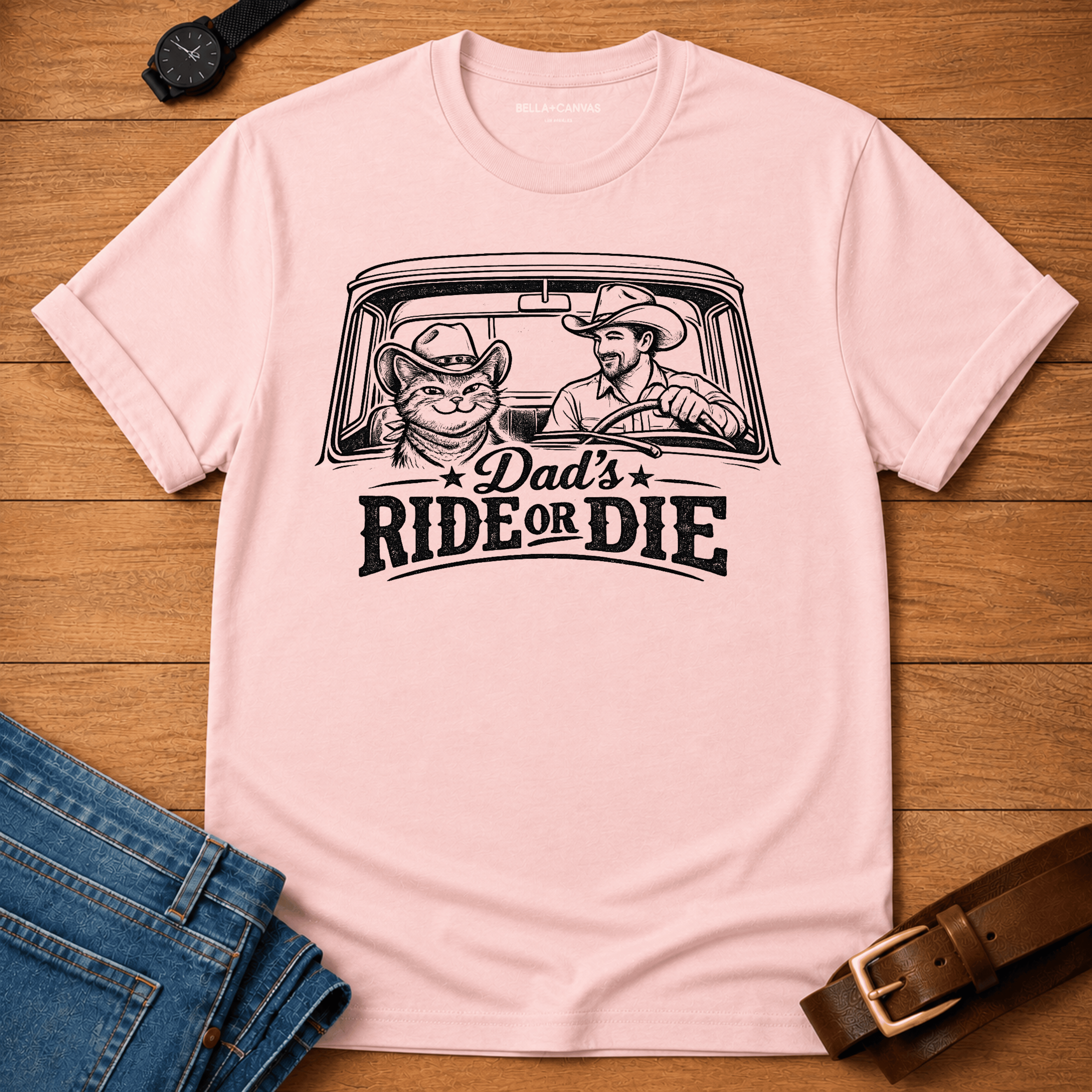 Dad's Ride or Die T-shirt