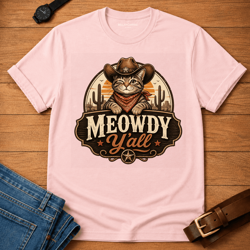 Meowdy Y'all t-shirt