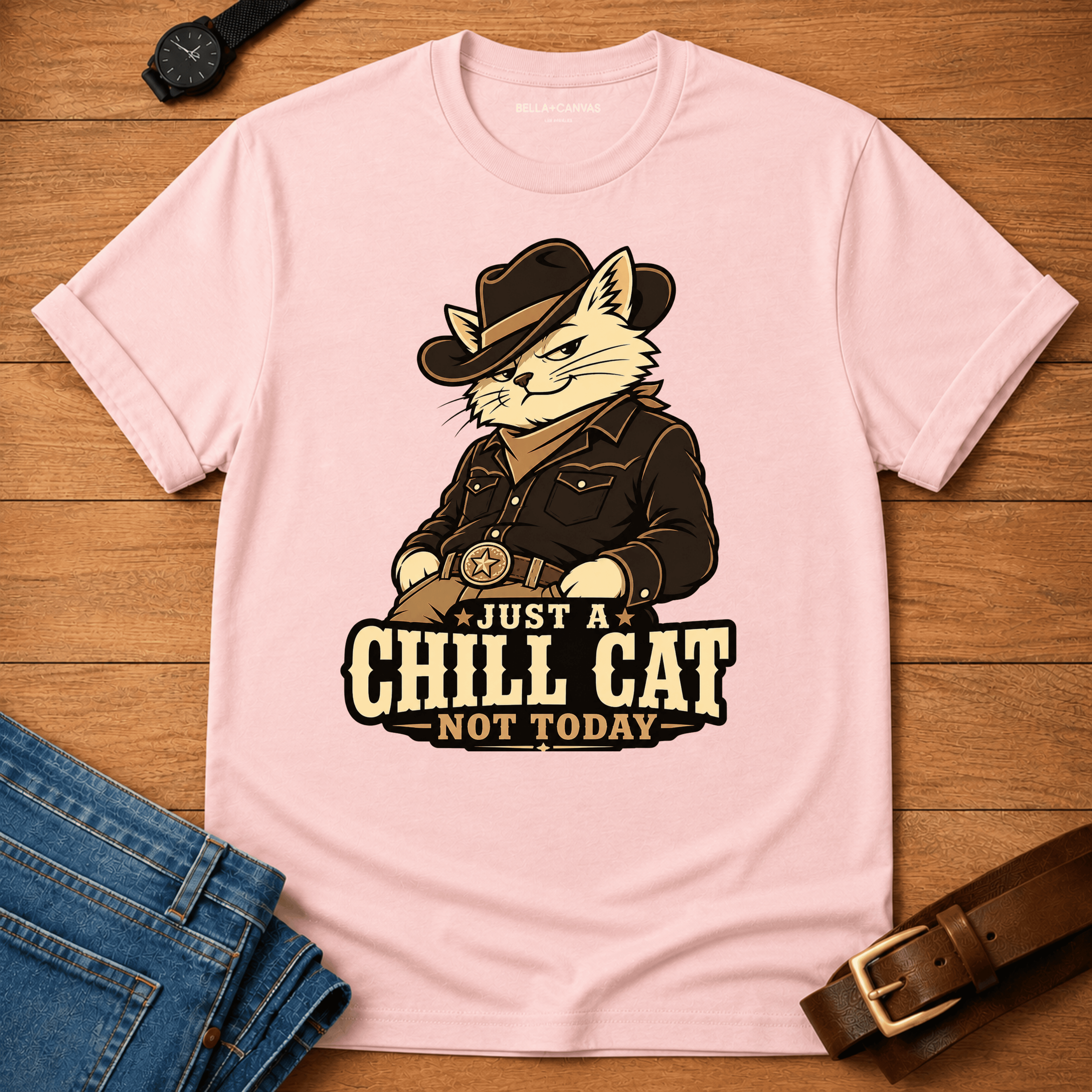 Chill Cat - Not Today T-shirt