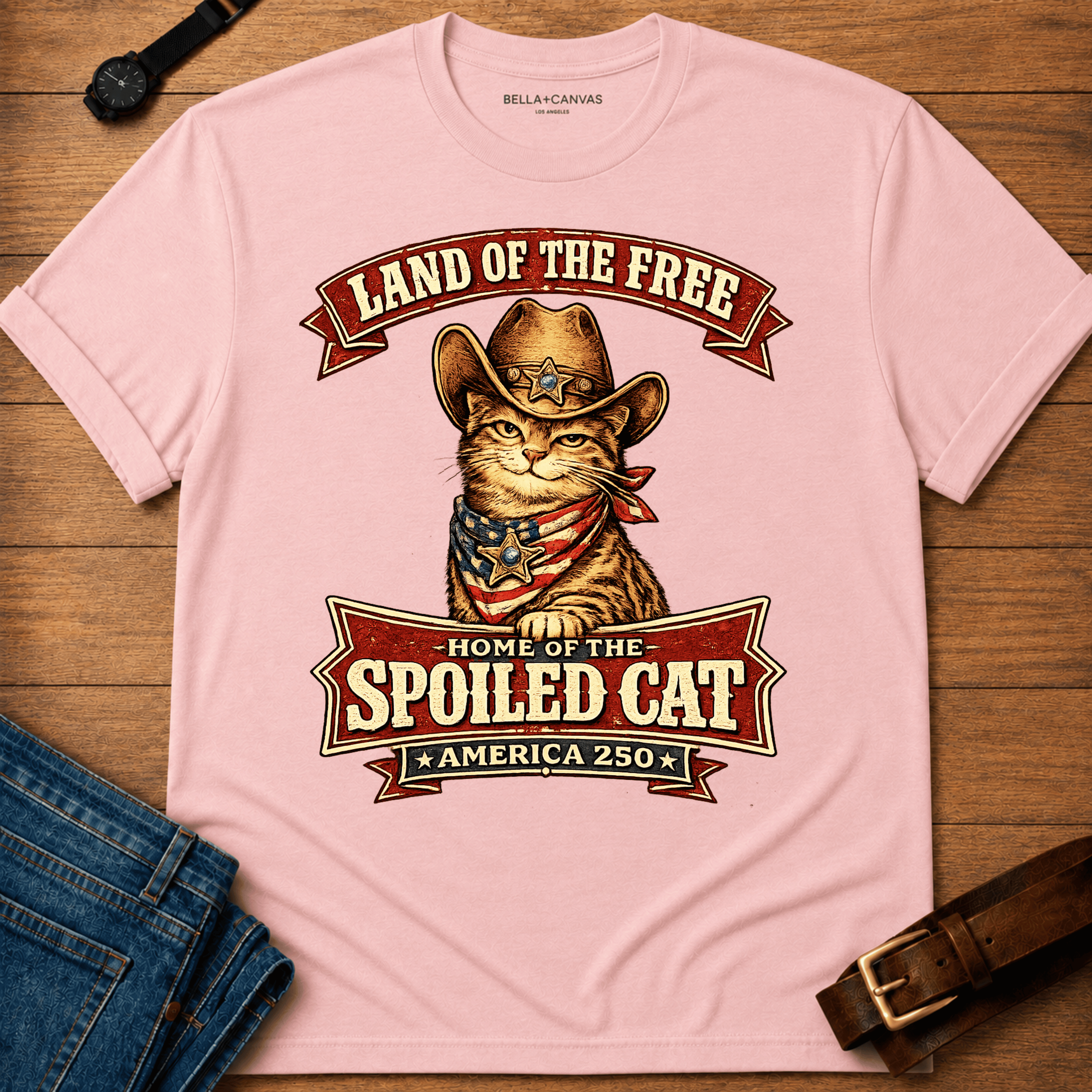 Land of the Spoiled Cat T-shirt
