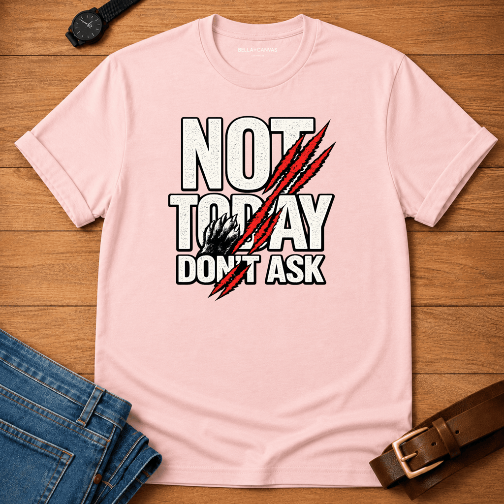 Not Today Don't Ask Claws t-shirt