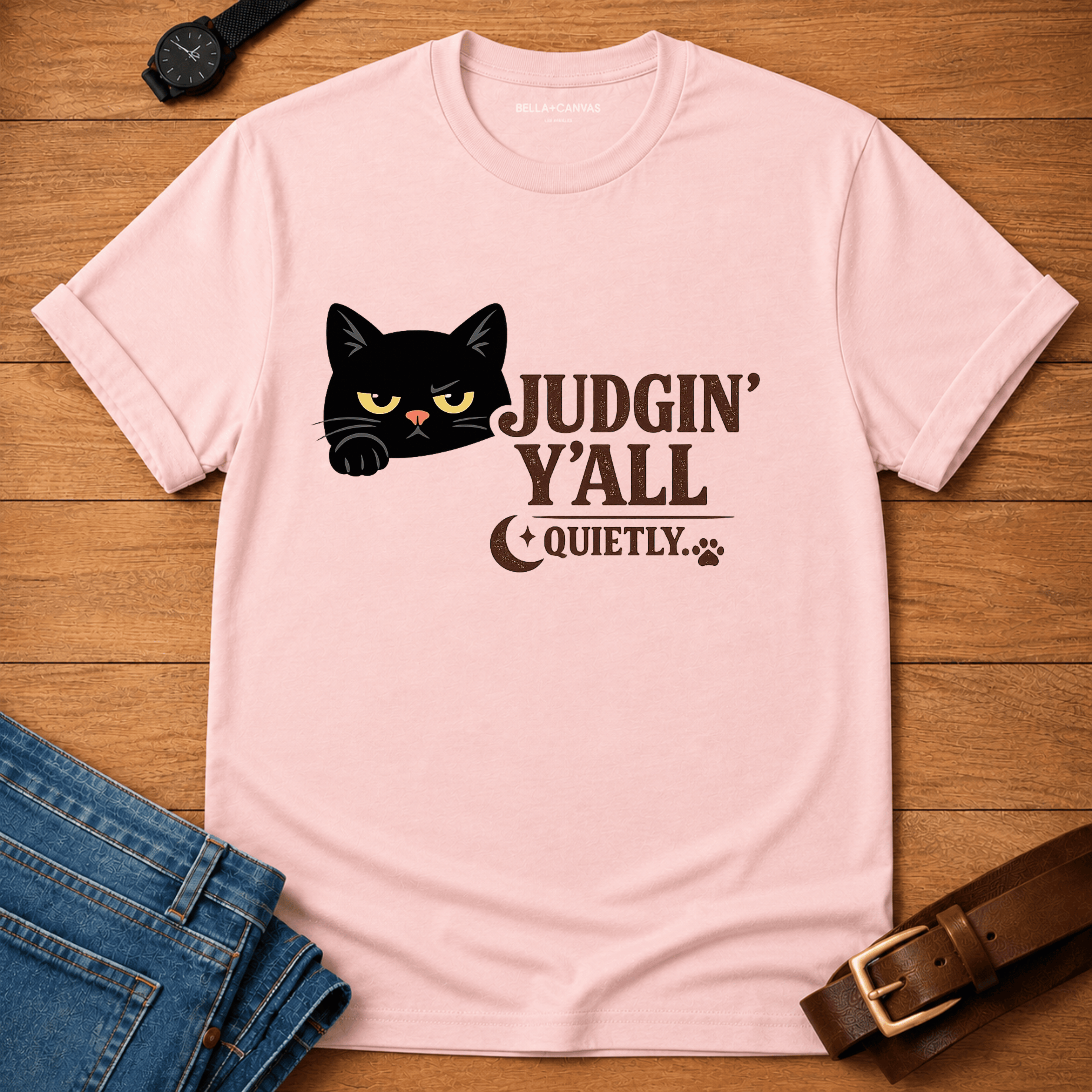 Judging Y'all Quietly T-shirt