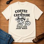 Coffee & Cattitude t-shirt
