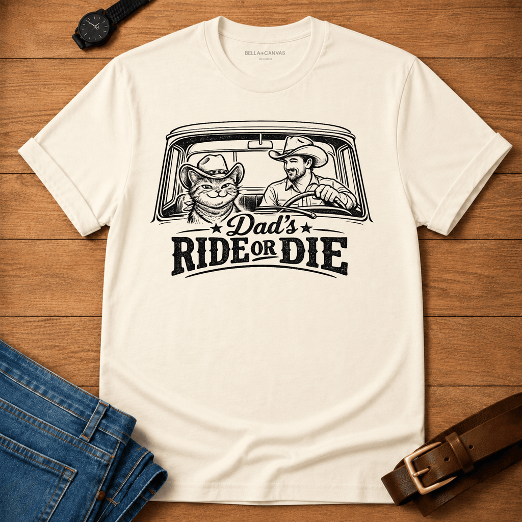 Dad's Ride or Die T-shirt