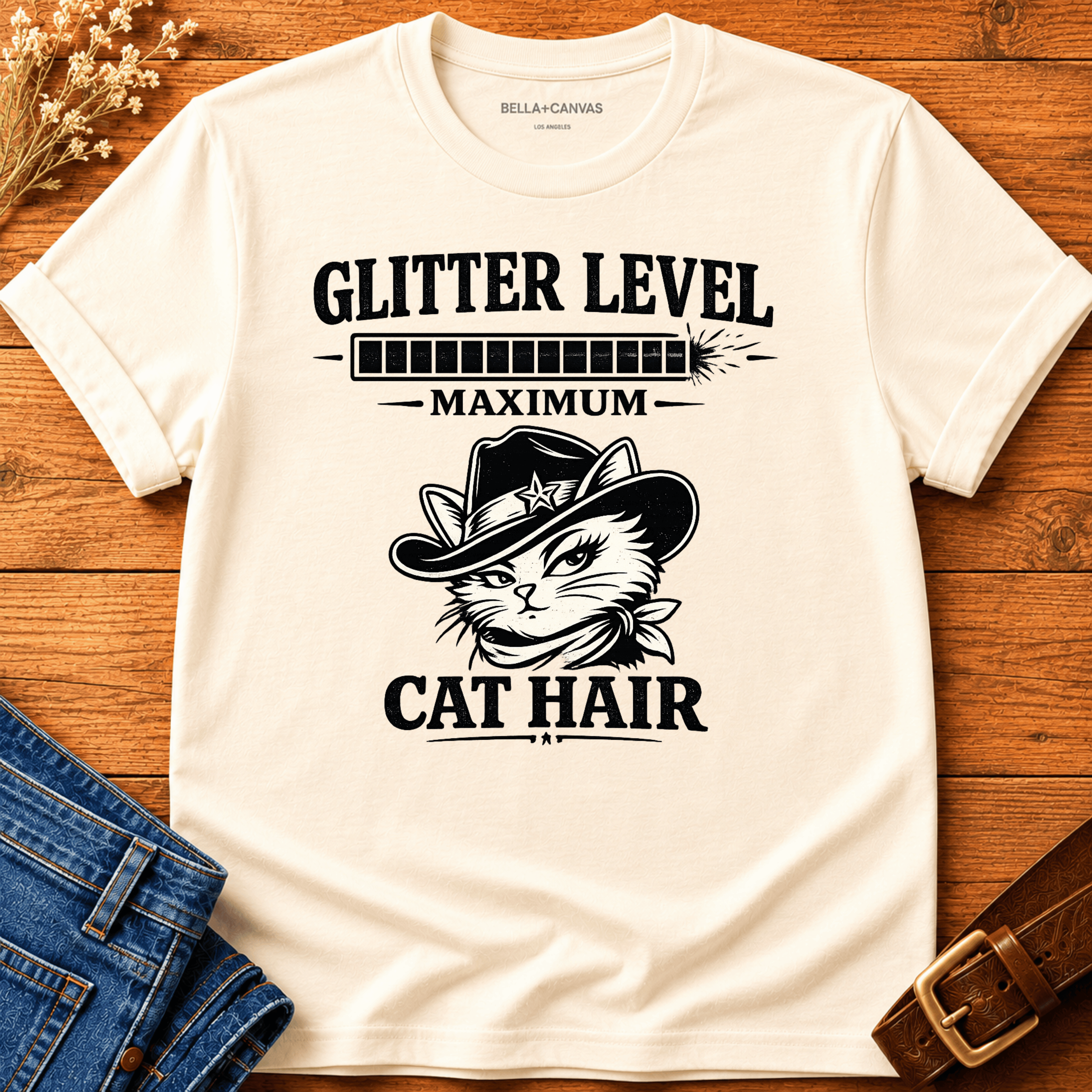 Glitter Level T-shirt