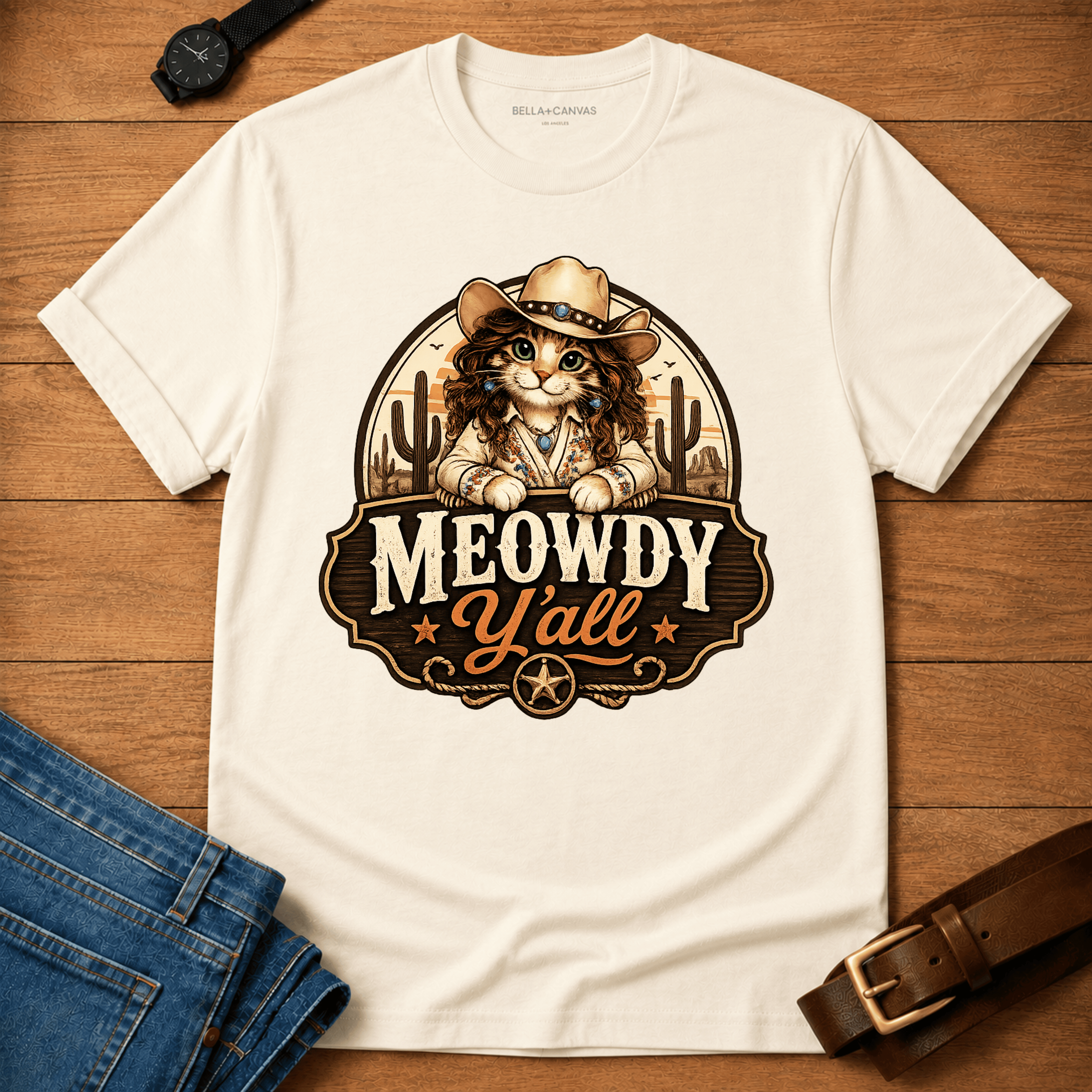 Miss Meowdy Y'all T-shirt