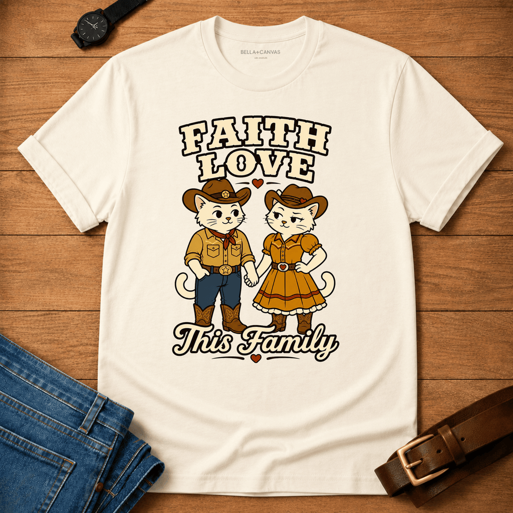 Love Faith This Family T-shirt