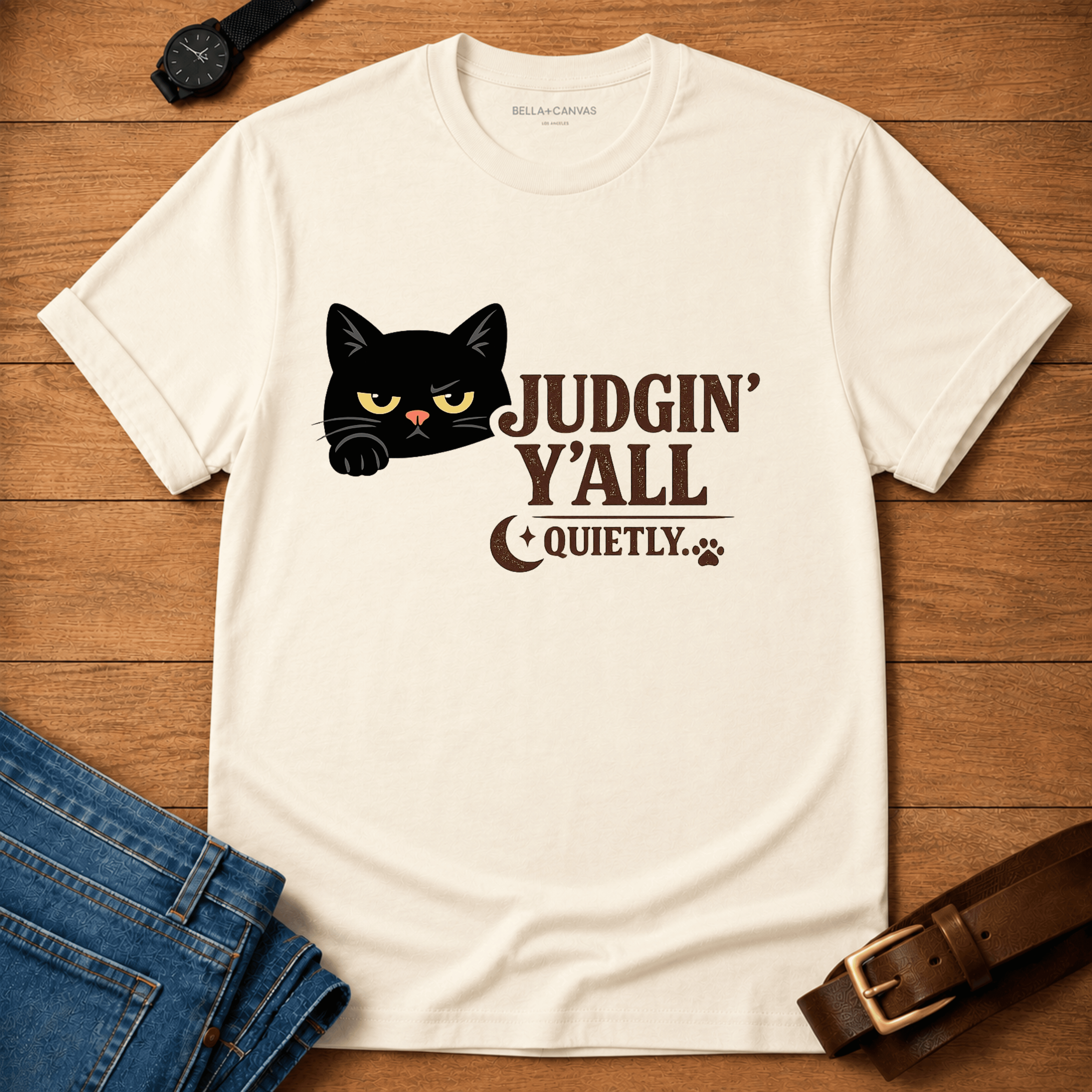 Judging Y'all Quietly T-shirt
