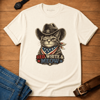 Red White and Meow T-shirt