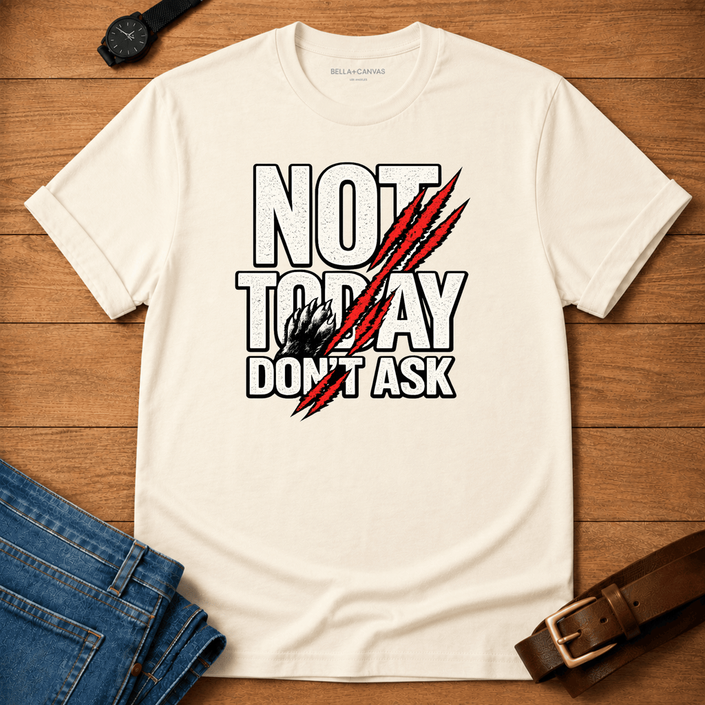 Not Today Don't Ask Claws t-shirt