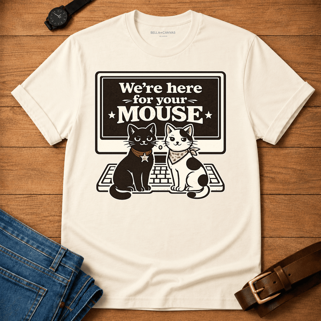 We're Here for your Mouse T-shirt