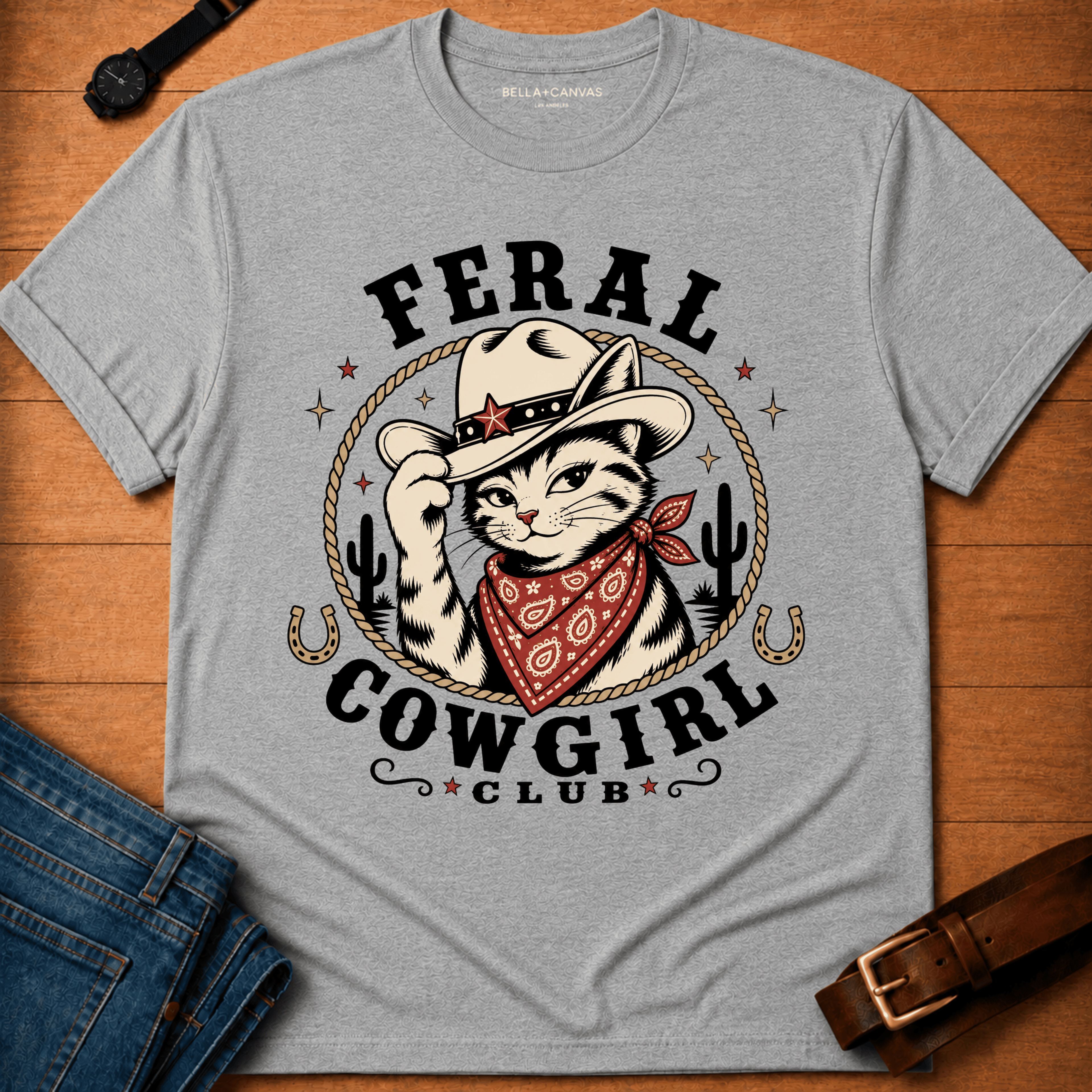 Feral Cowgirl T-shirt