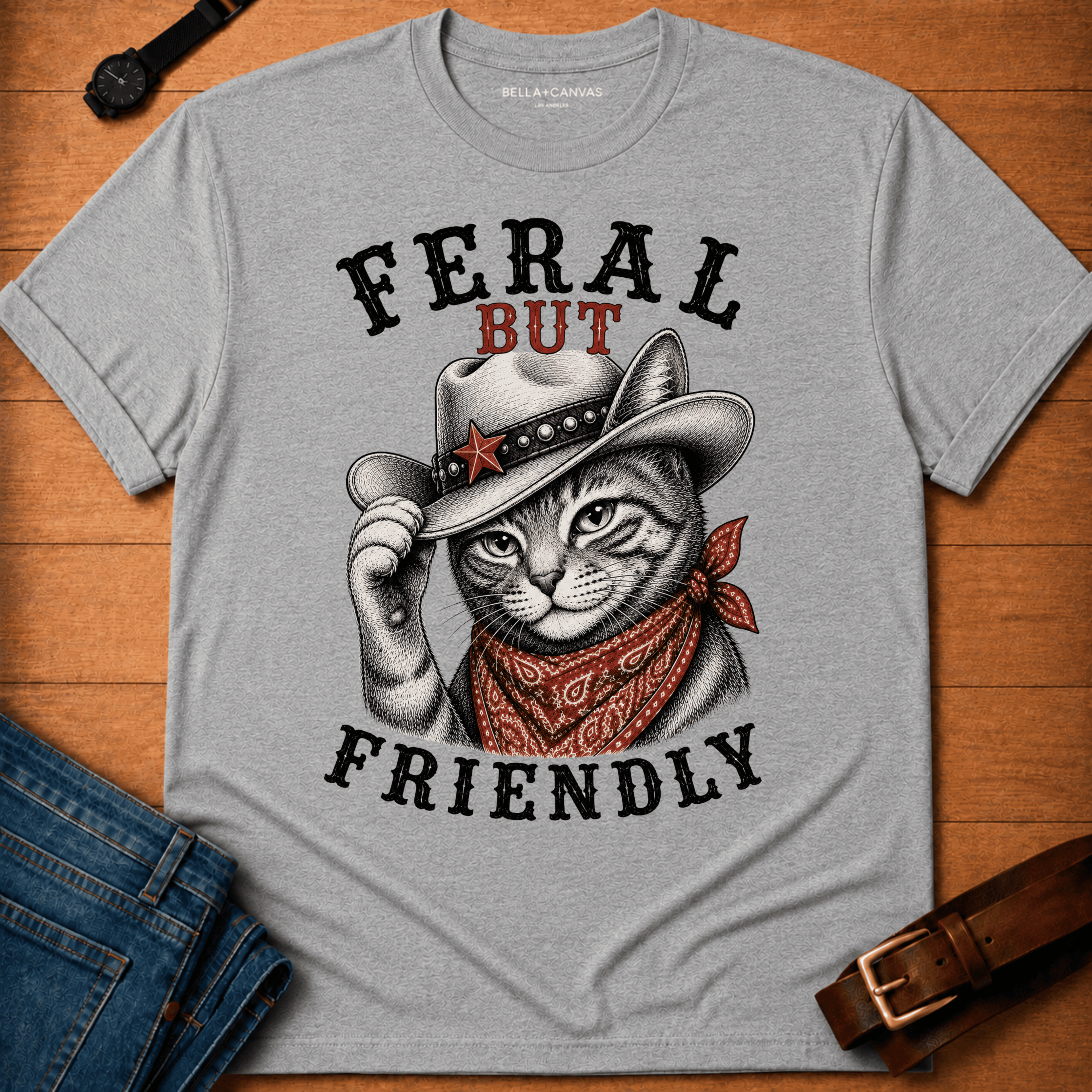 Feral but Friendly T-shirt