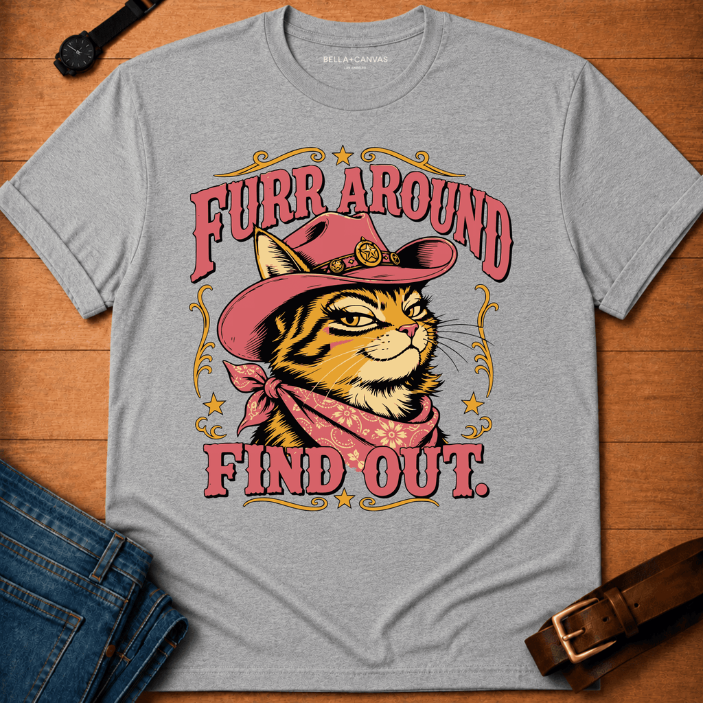 Furr Around Colored t-shirt