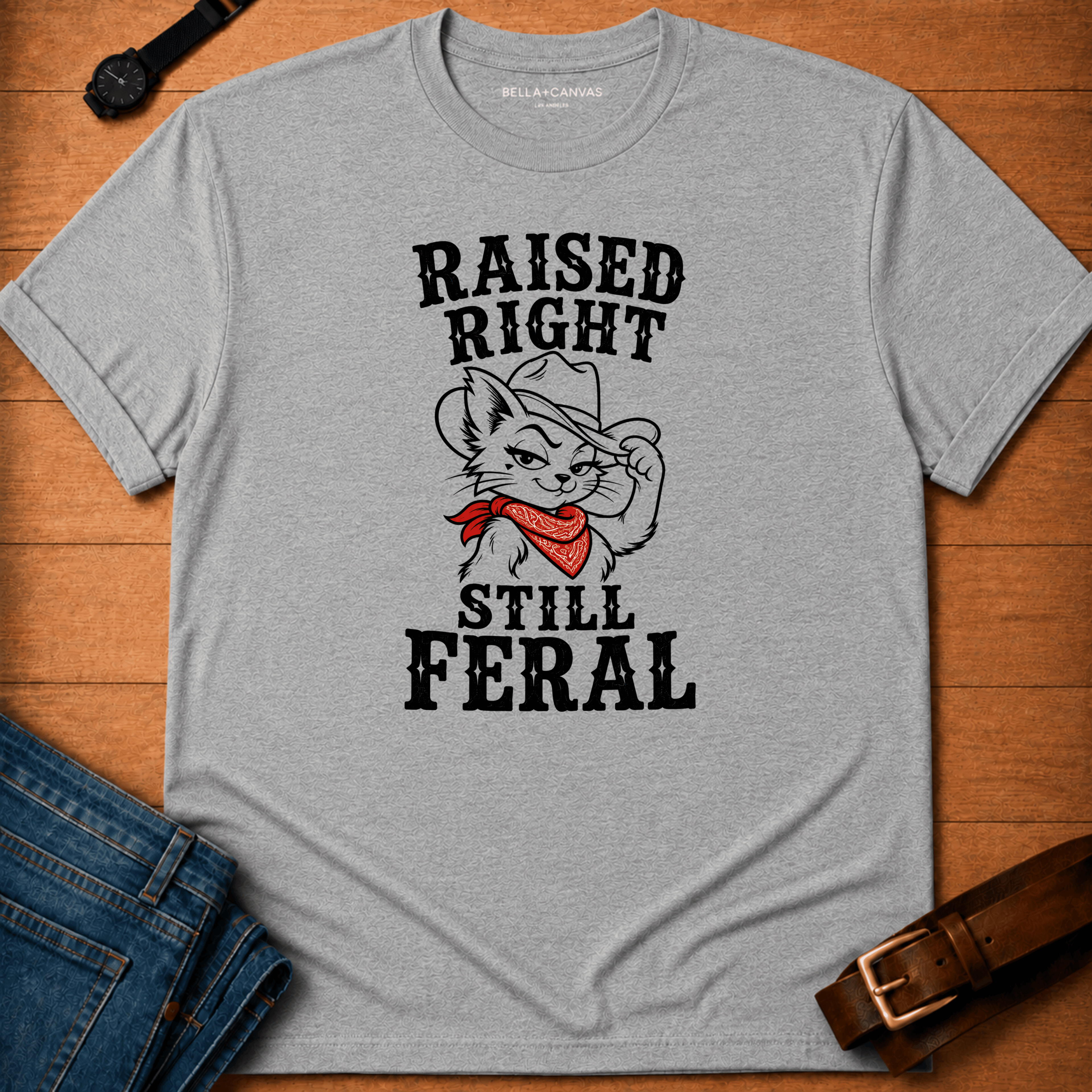 Still Feral t-shirt