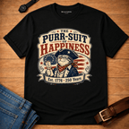 Purr-suit of Happiness T-shirt