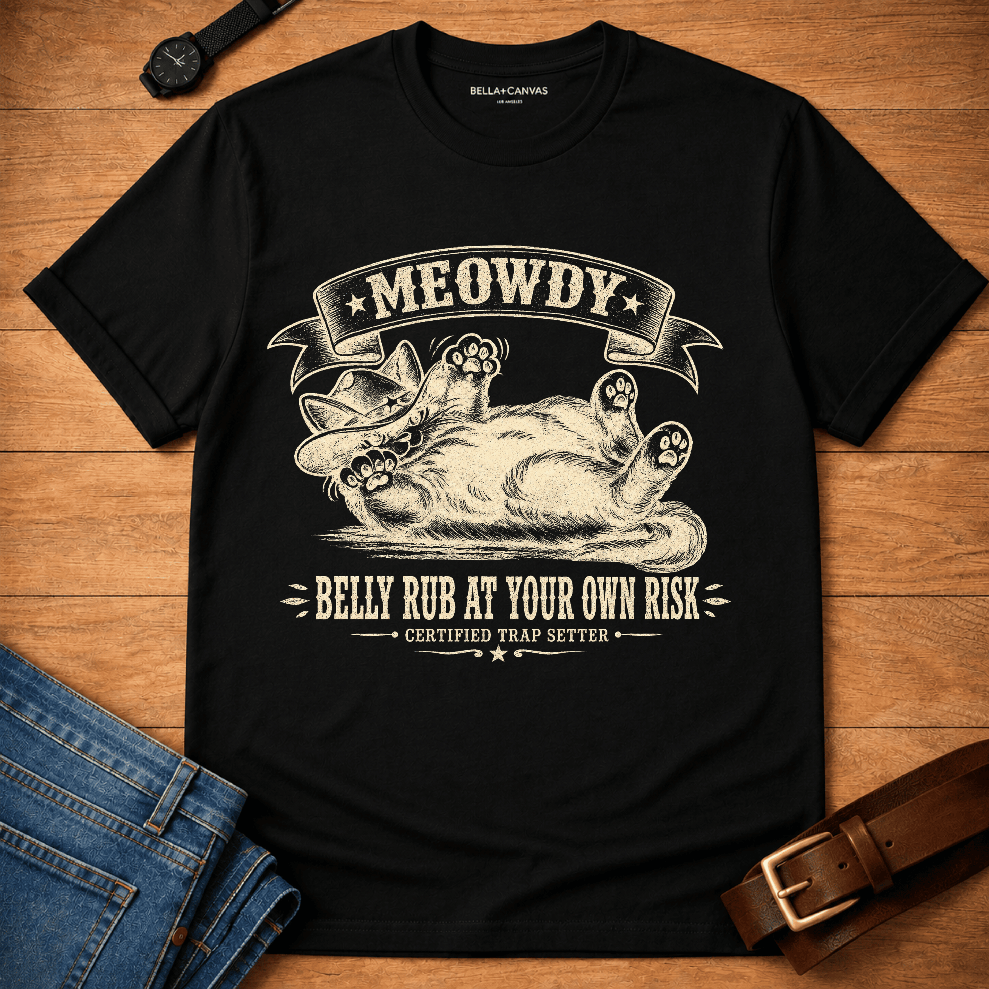 Rub Belly at Own Risk T-shirt