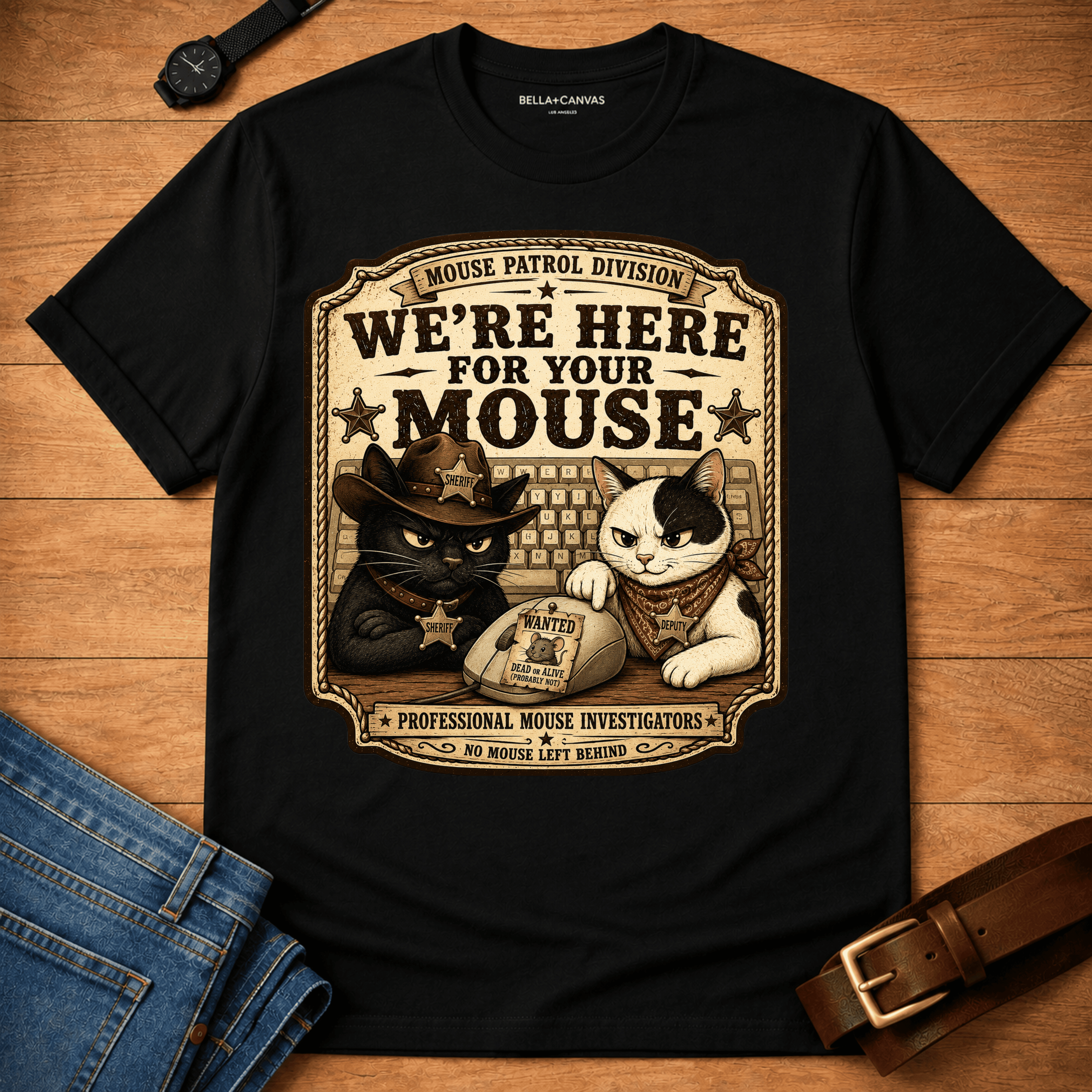 We're here for your mouse t-shirt