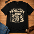 Smarter than your dog T-shirt