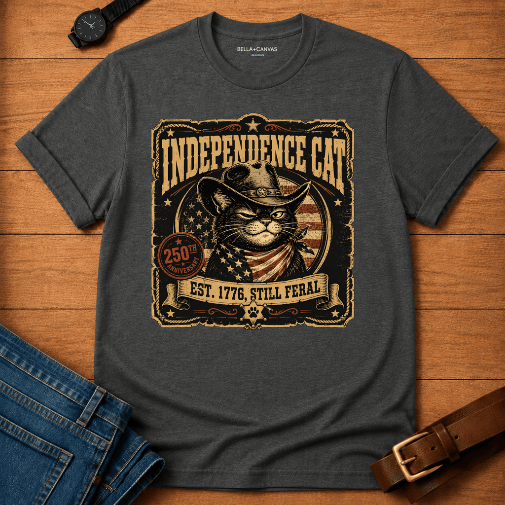 Independence Cat T-shirt