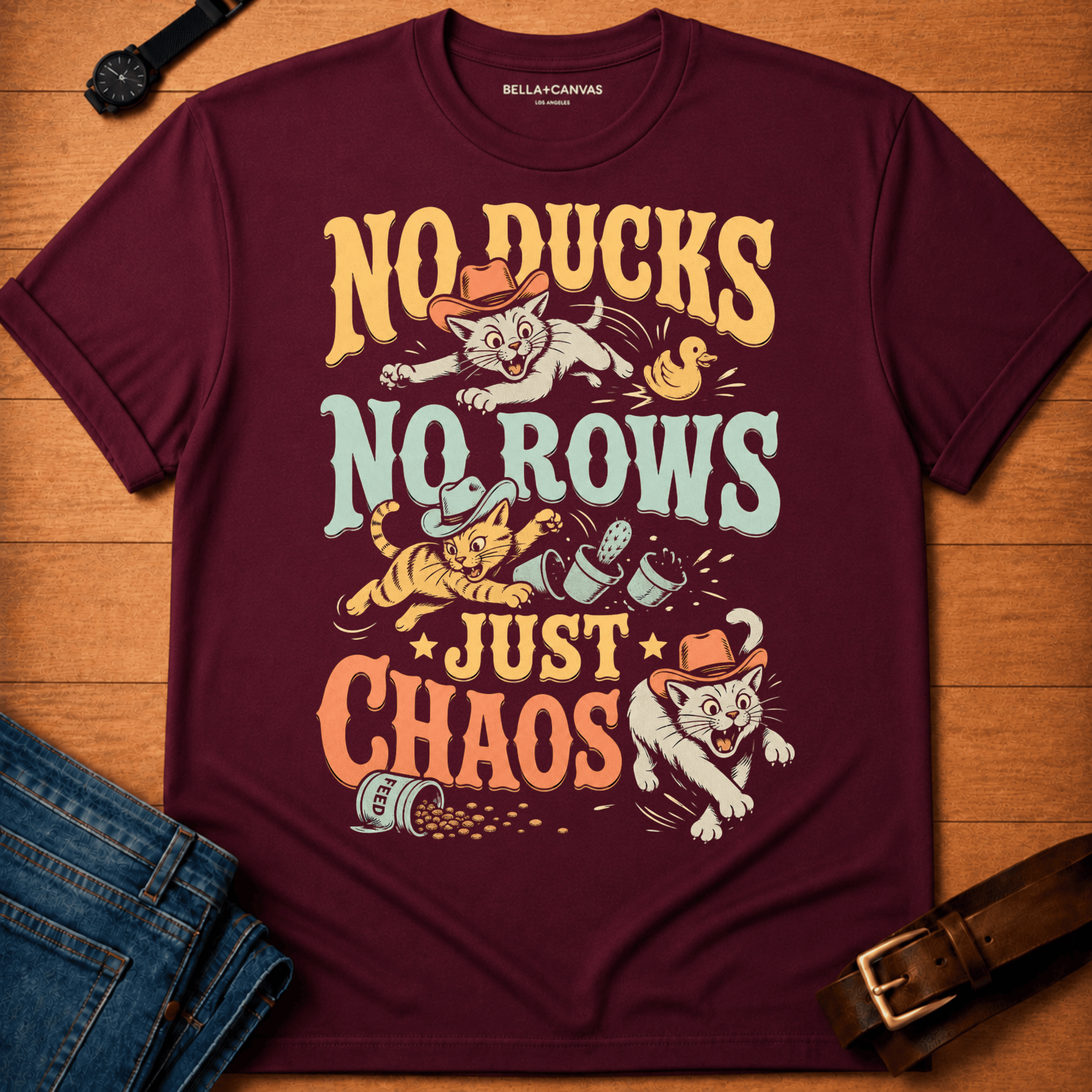 No Ducks - Just Chaos T-shirt