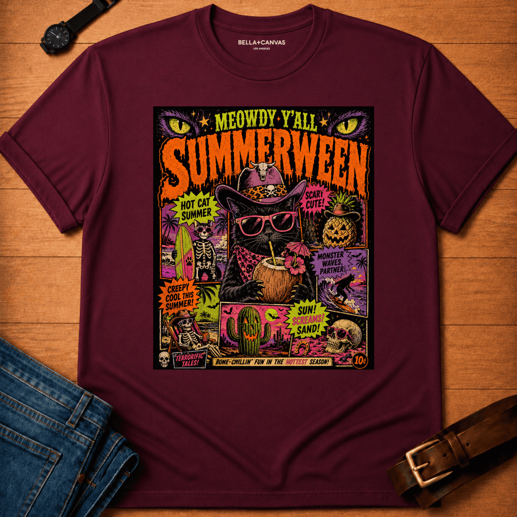 Summerween Collage t-shirt